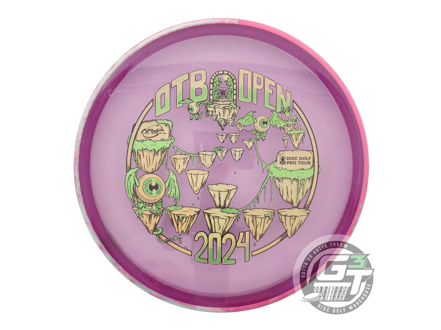 USED Axiom Discs [OTB] Proton Soft Tempo 173g Purple Pink Rim Midrange Golf Disc