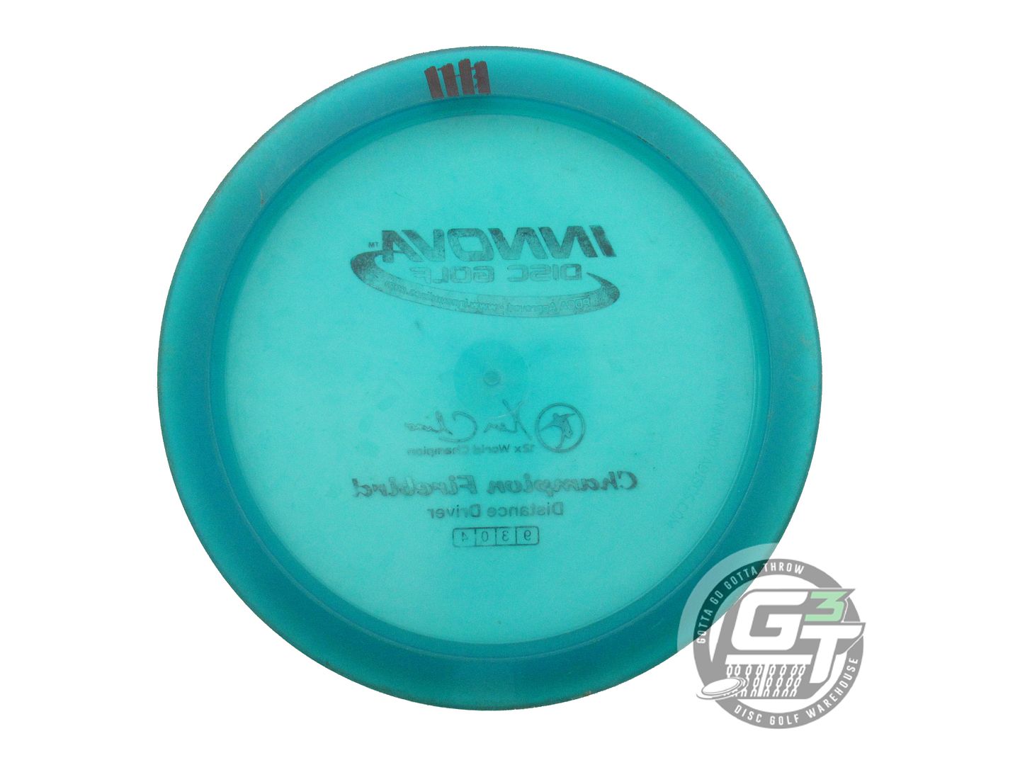 USED Innova Champion Firebird 172g Teal Black Stamp Distance Driver Golf Disc