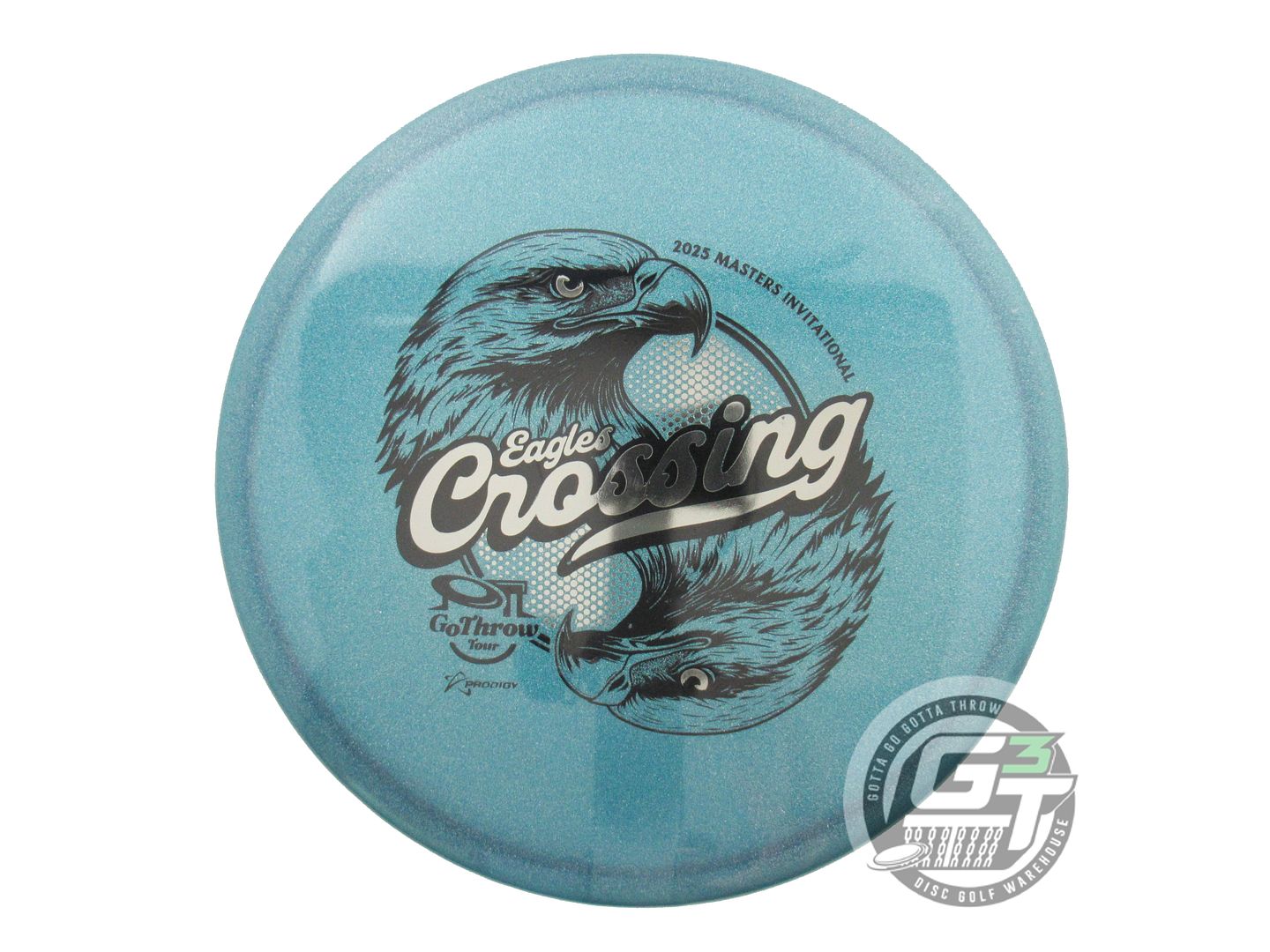 Prodigy Limited Edition 2025 GoThrow Tour Eagles Crossing Stamp Glimmer 750 Series M4 Midrange Golf Disc (Individually Listed)