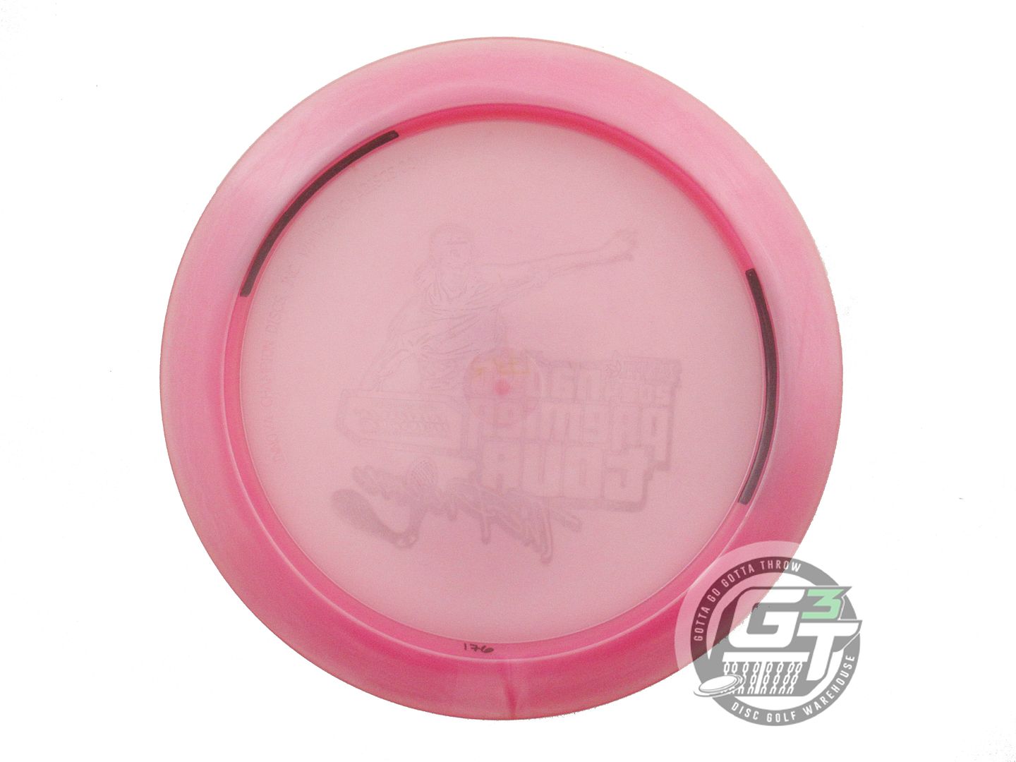 USED Innova [NADGT] Champion Wraith 176g Pink Gold Foil Distance Driver Disc