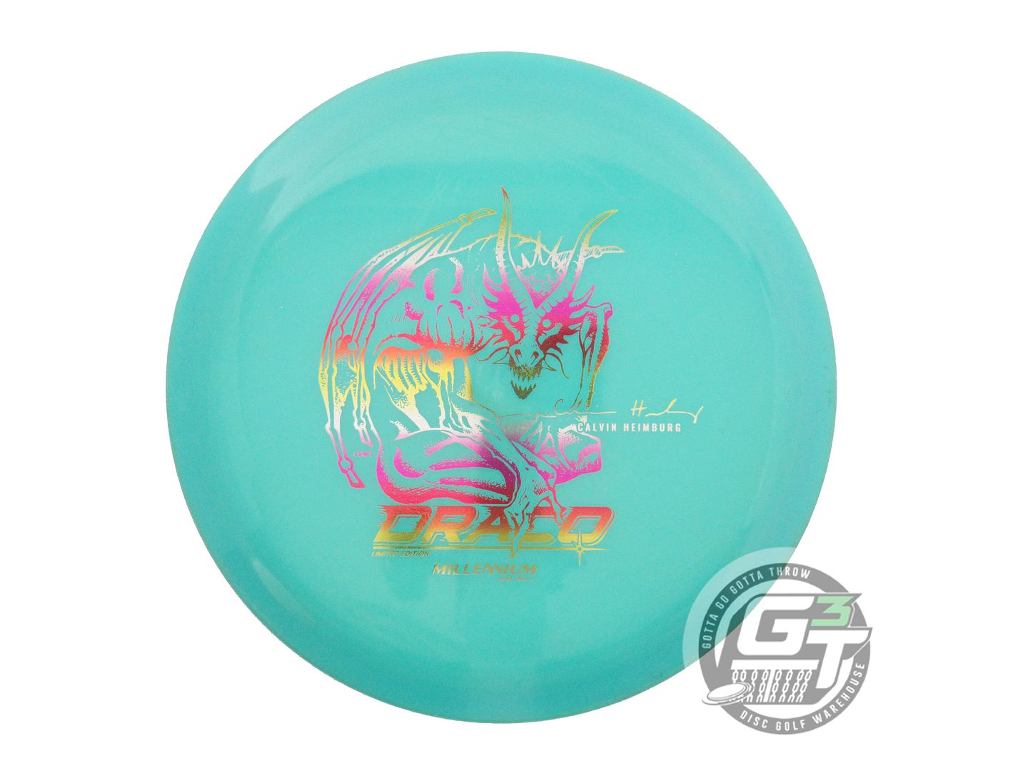 USED Millennium [HEIMBURG] Glow Quantum Draco 176g Seafoam Distance Driver Disc