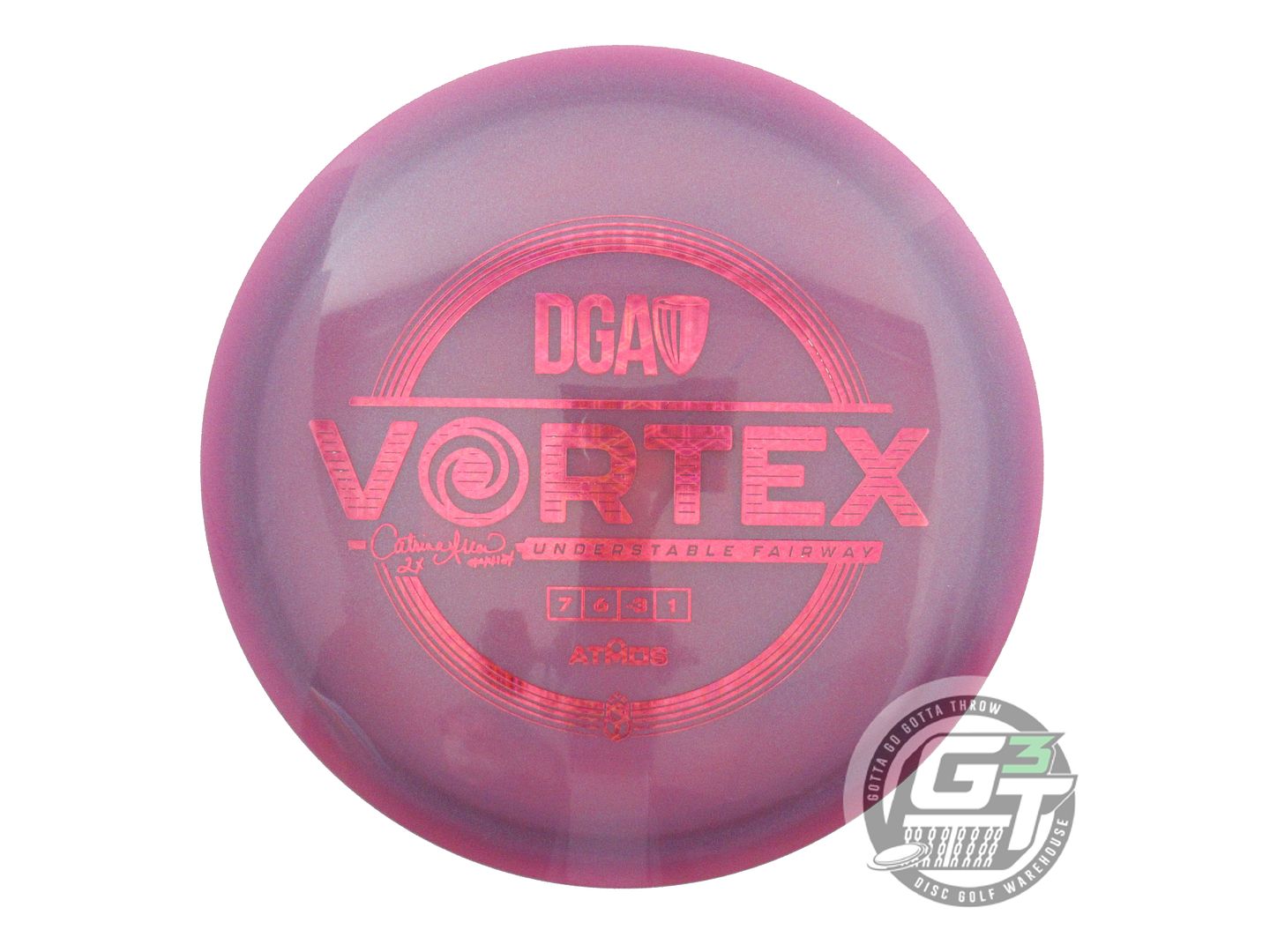 DGA Atmos Vortex [Catrina Allen 2X] Fairway Driver Golf Disc (Individually Listed) - Gotta Go Gotta Throw
