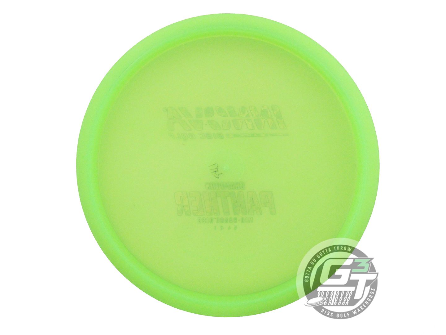 USED Innova Champion Panther 174g Lime Blue Foil Midrange Golf Disc