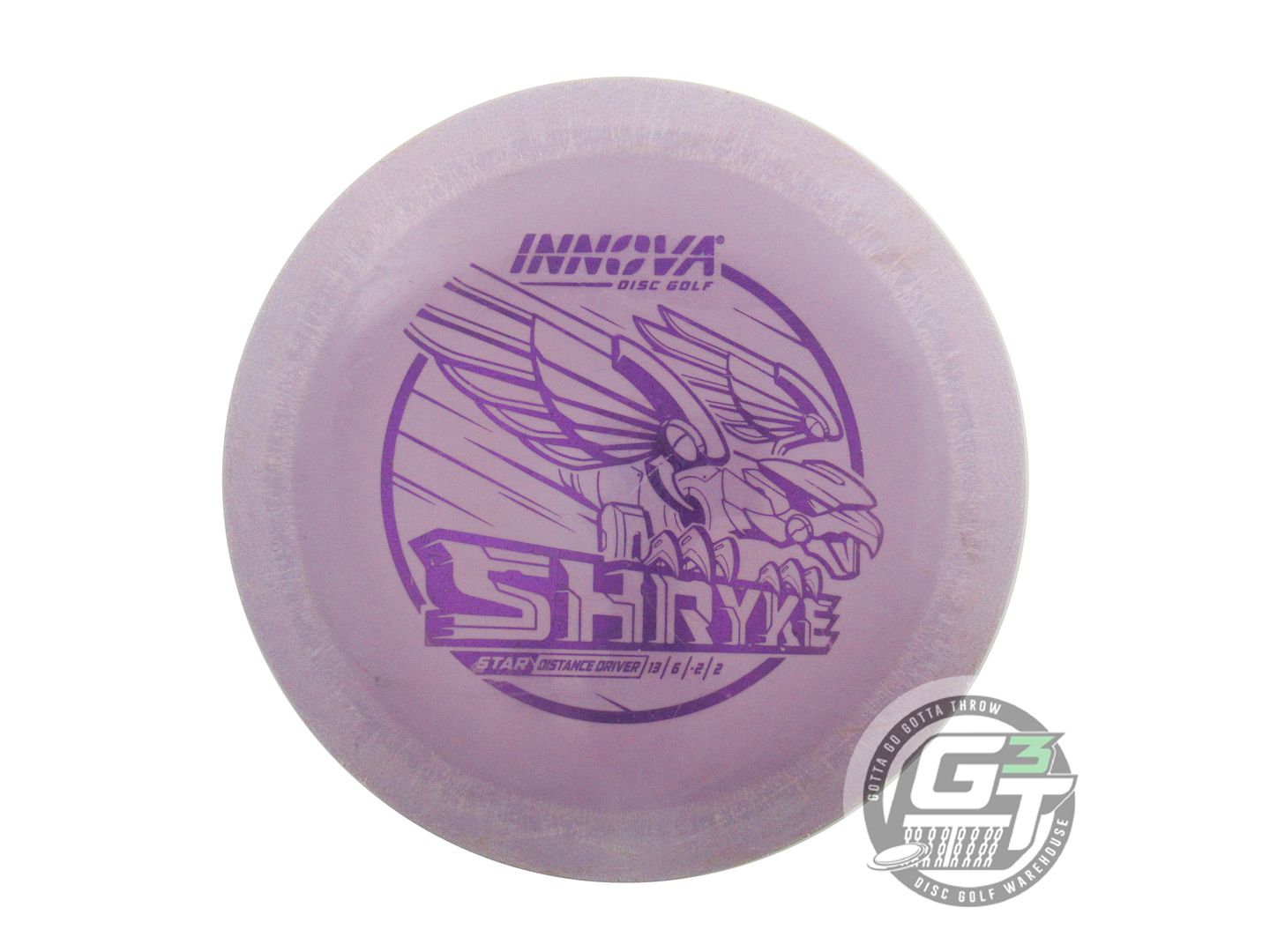 USED Innova Star Shryke 156g Lilac Purple Foil Distance Driver Golf Disc