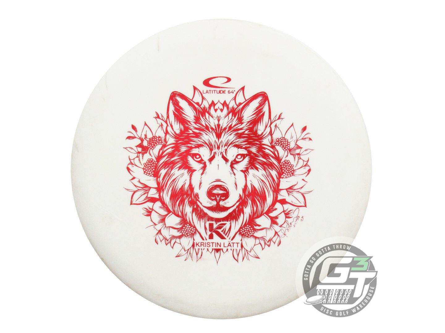 USED Latitude 64 [TATTAR] Moonshine Zero Medium Pure 176g Red Foil Putter Disc