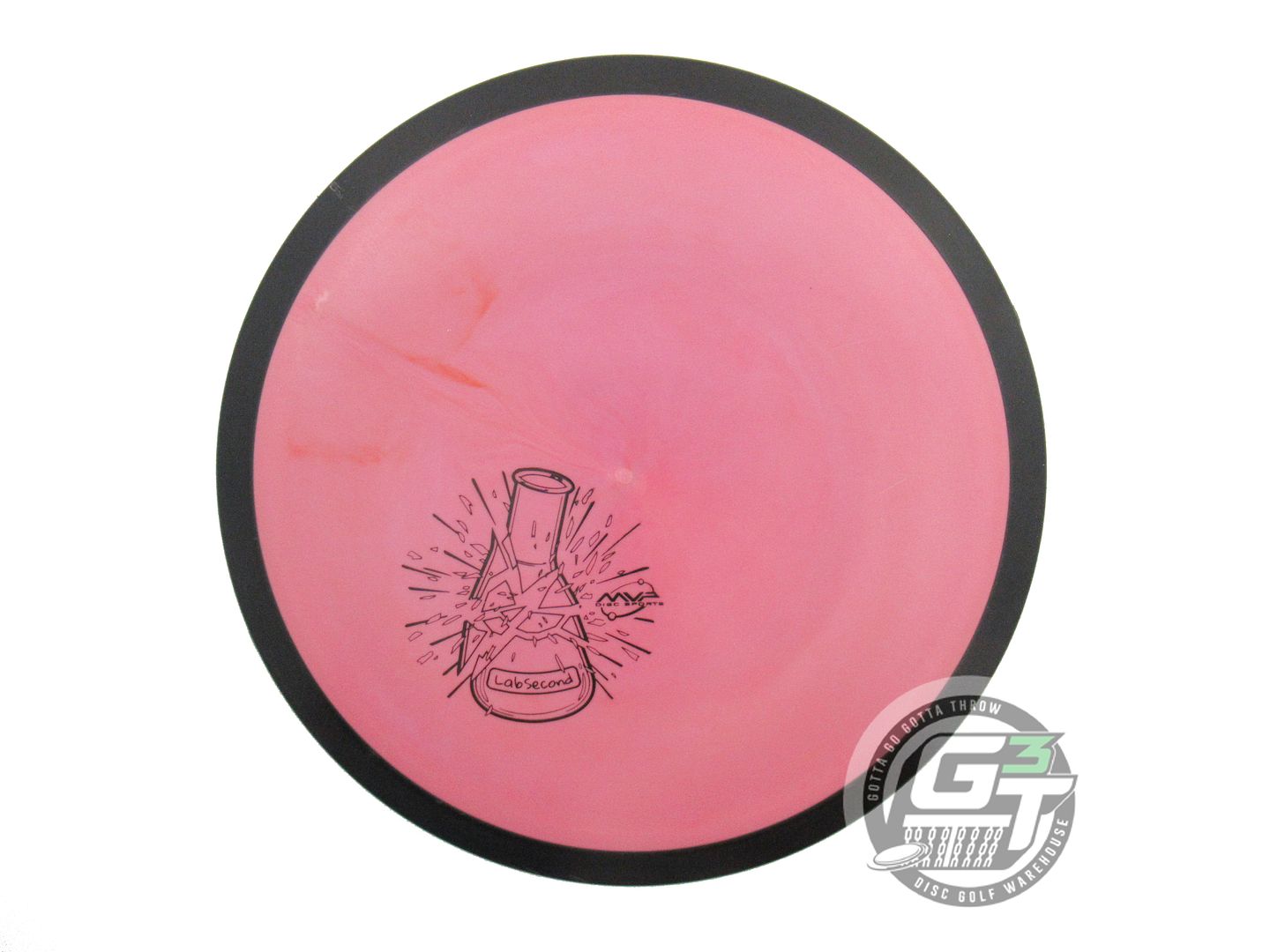 USED MVP Disc Sports X-OUT Fission Wave 163g Pink Distance Driver Golf Disc