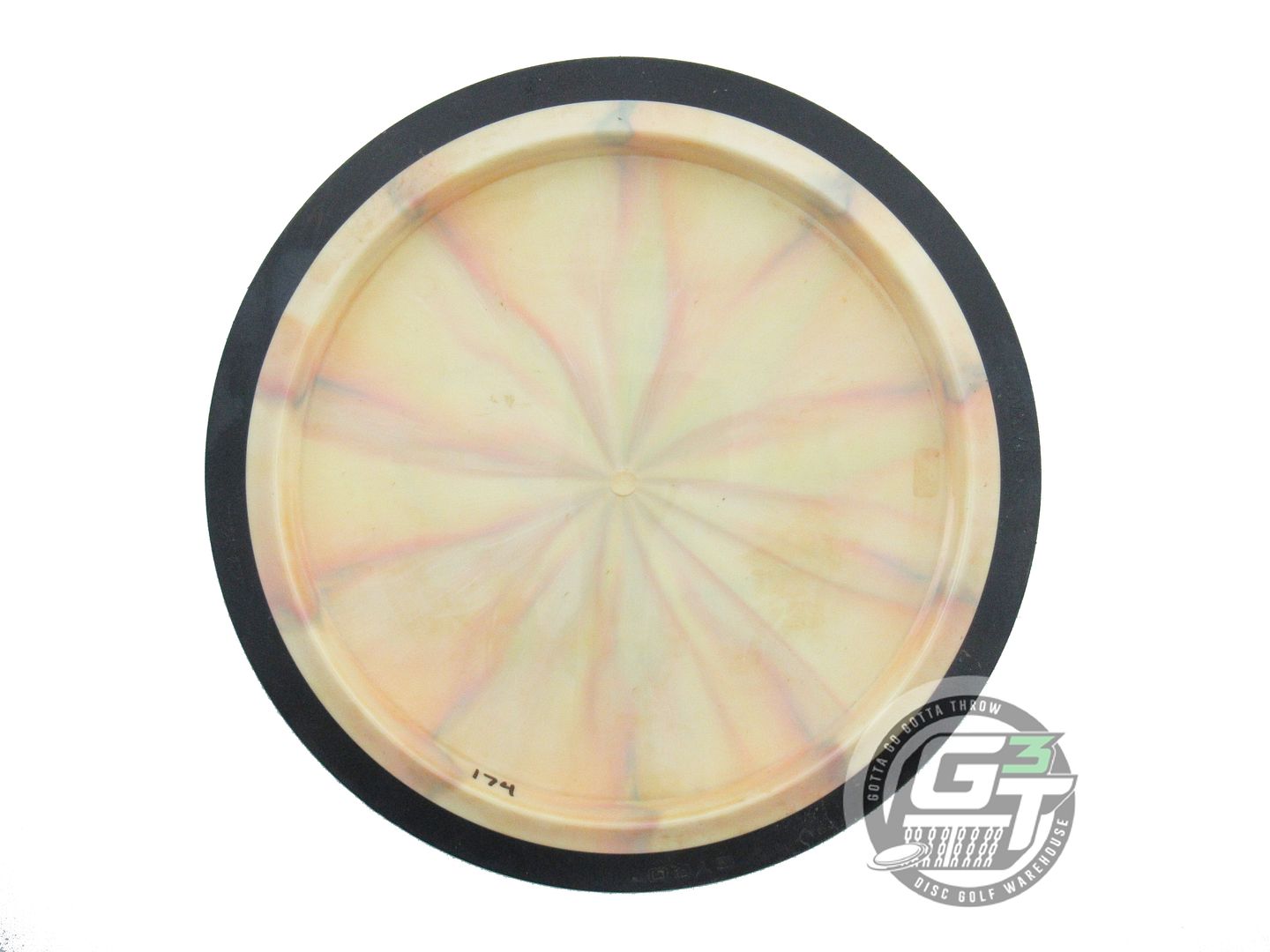 USED MVP Disc Sports Cosmic Neutron Wave 174g Yellow-Peach Distance Driver Disc