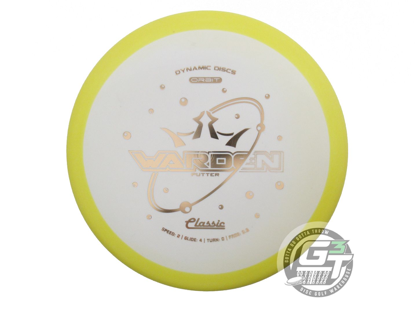 Dynamic Discs Classic Line Orbit Warden Putter Golf Disc (Individually Listed)