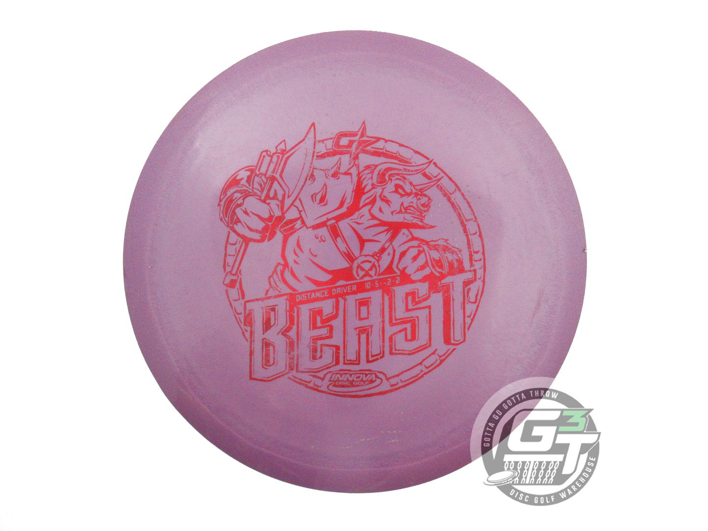 USED Innova GStar Beast 167g Purple Red Foil Distance Driver Golf Disc