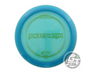 USED Discraft Z Raptor 175g Teal Yellow Stamp Distance Driver Golf Disc