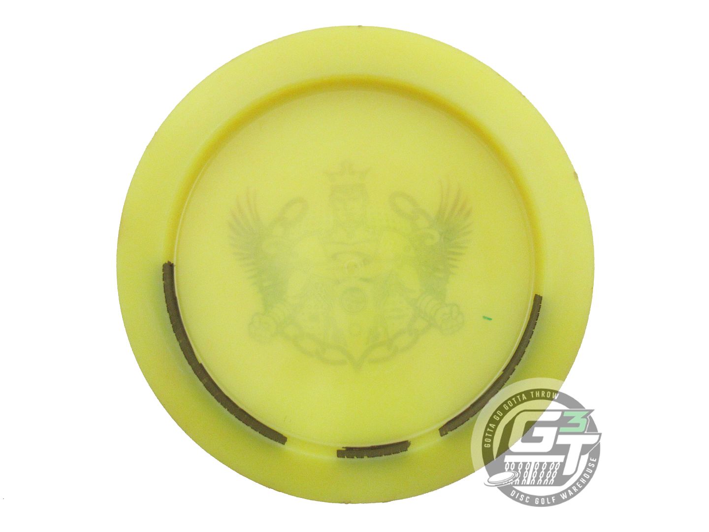 USED Latitude 64 Opto Ballista Pro 174g Yellow Rainbow Foil Distance Driver Disc
