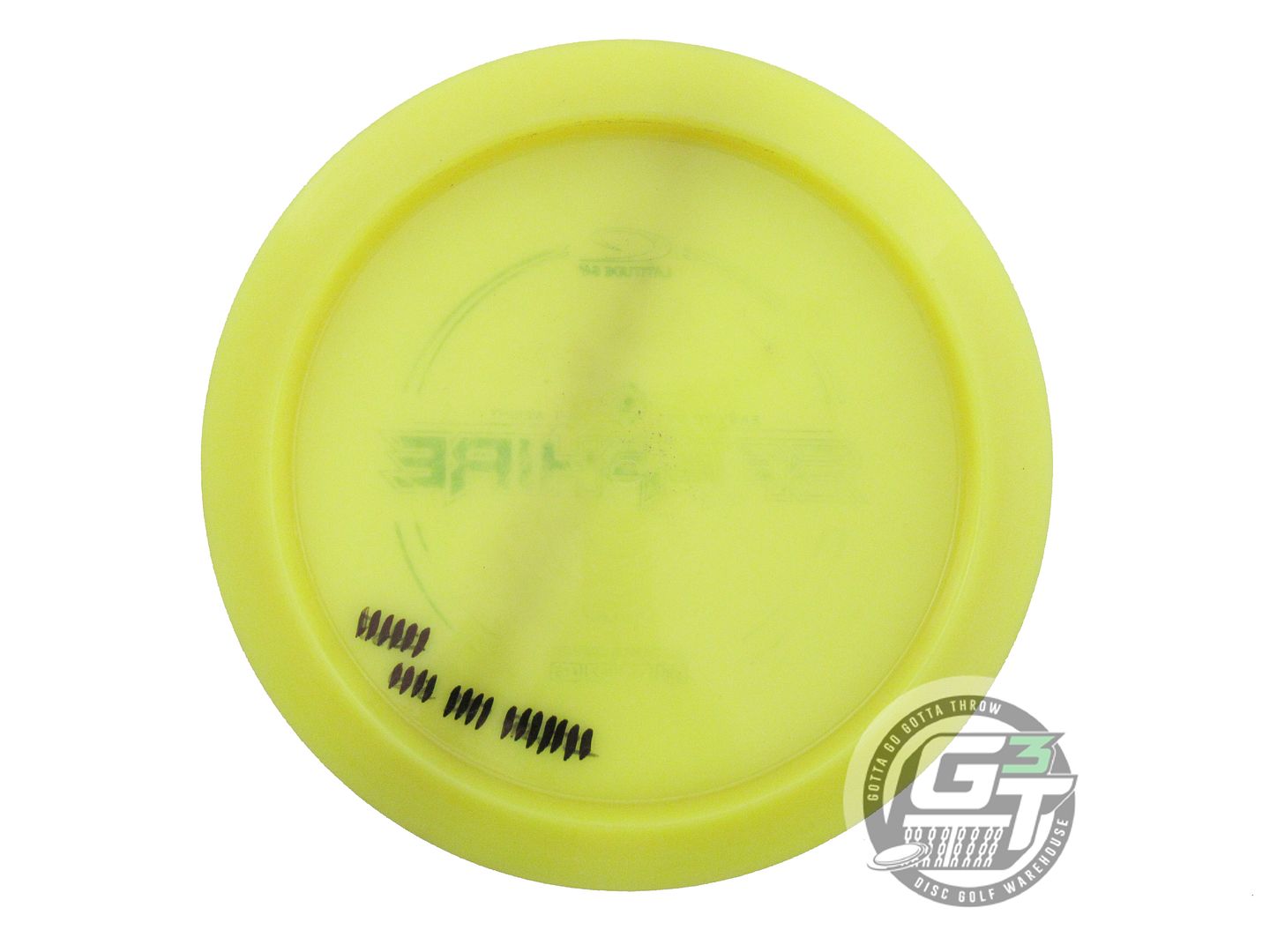 USED Latitude 64 Opto Sapphire 159g Yellow Wiped Stamp Distance Driver Golf Disc