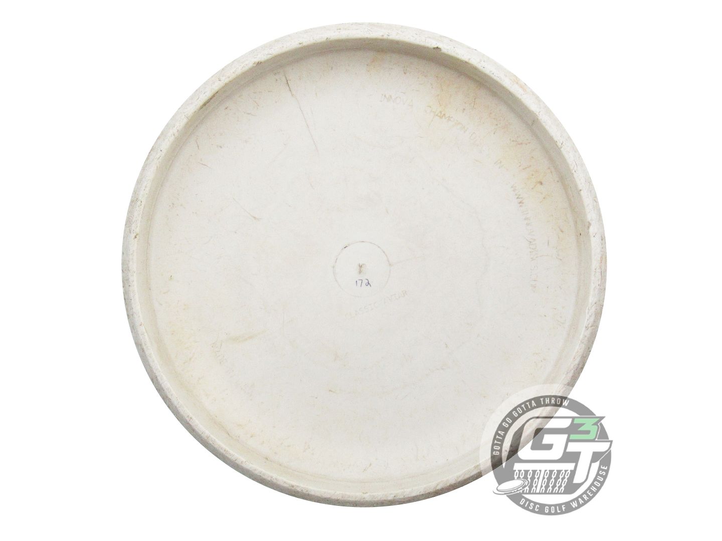 USED Innova ST. PATRICK'S DAY DX Aviar 172g White Silver Shatter Putter Disc