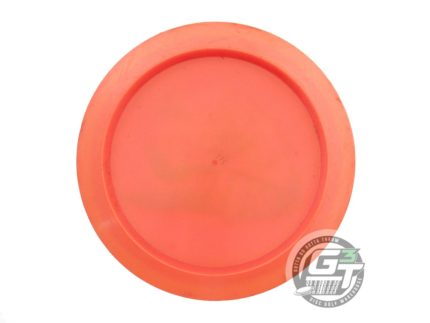 USED Discraft Big Z Crank 175g Orange Sky Blue Stamp Distance Driver Golf Disc