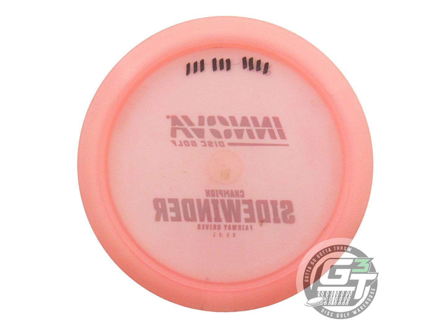 USED Innova Champion Sidewinder 162g Pink Red Foil Distance Driver Golf Disc