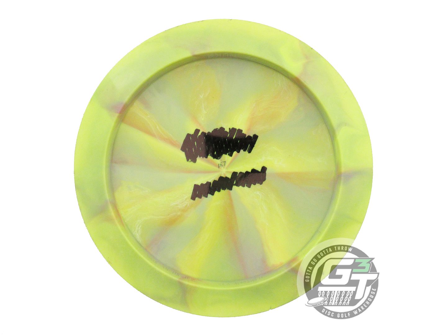 USED Discraft [ULIBARRI] ESP Nuke 167g Yellow-Lime Distance Driver Golf Disc