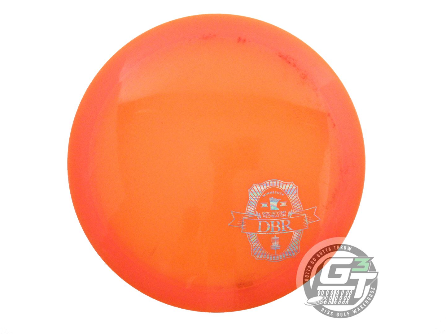 USED Latitude 64 Opto Explorer 172g Orange Oil Slick Foil Distance Driver Disc
