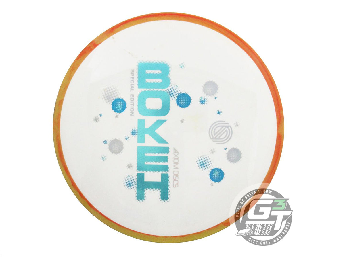USED Axiom Discs [SE] Neutron Bokeh 175g White Orange Rim Distance Driver Disc