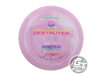 Innova Signature Edition Eveliina Salonen 1X Swirled Star Destroyer Distance Driver Golf Disc (Individually Listed)