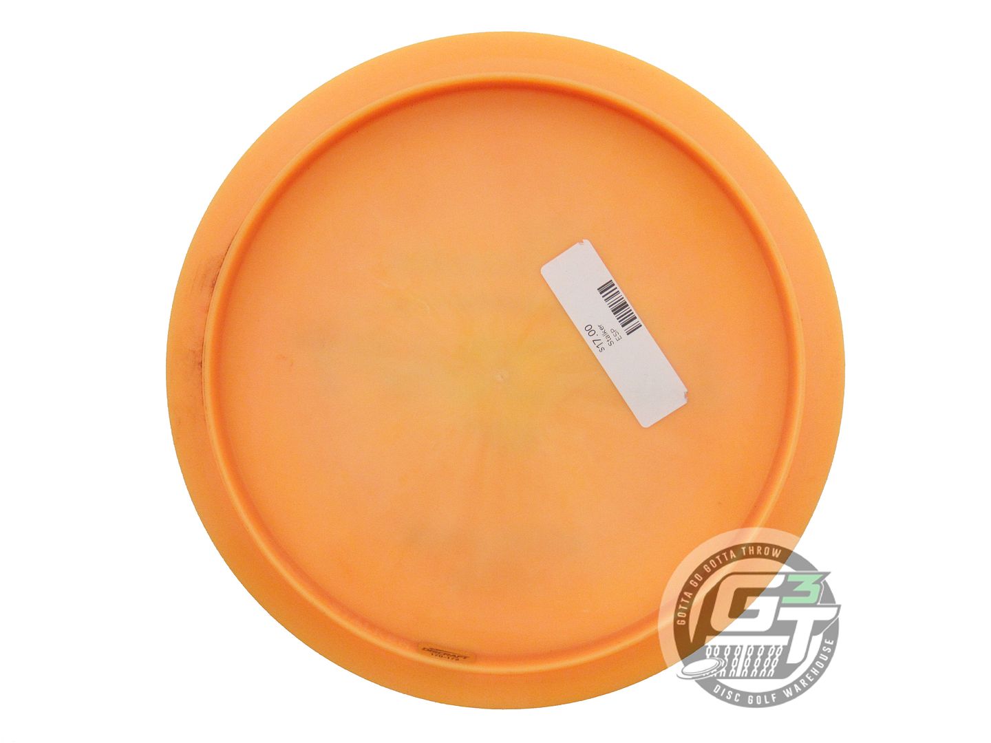 USED Discraft [PIERCE] ESP Stalker 173g Orange Silver Star Foil Driver Golf Disc