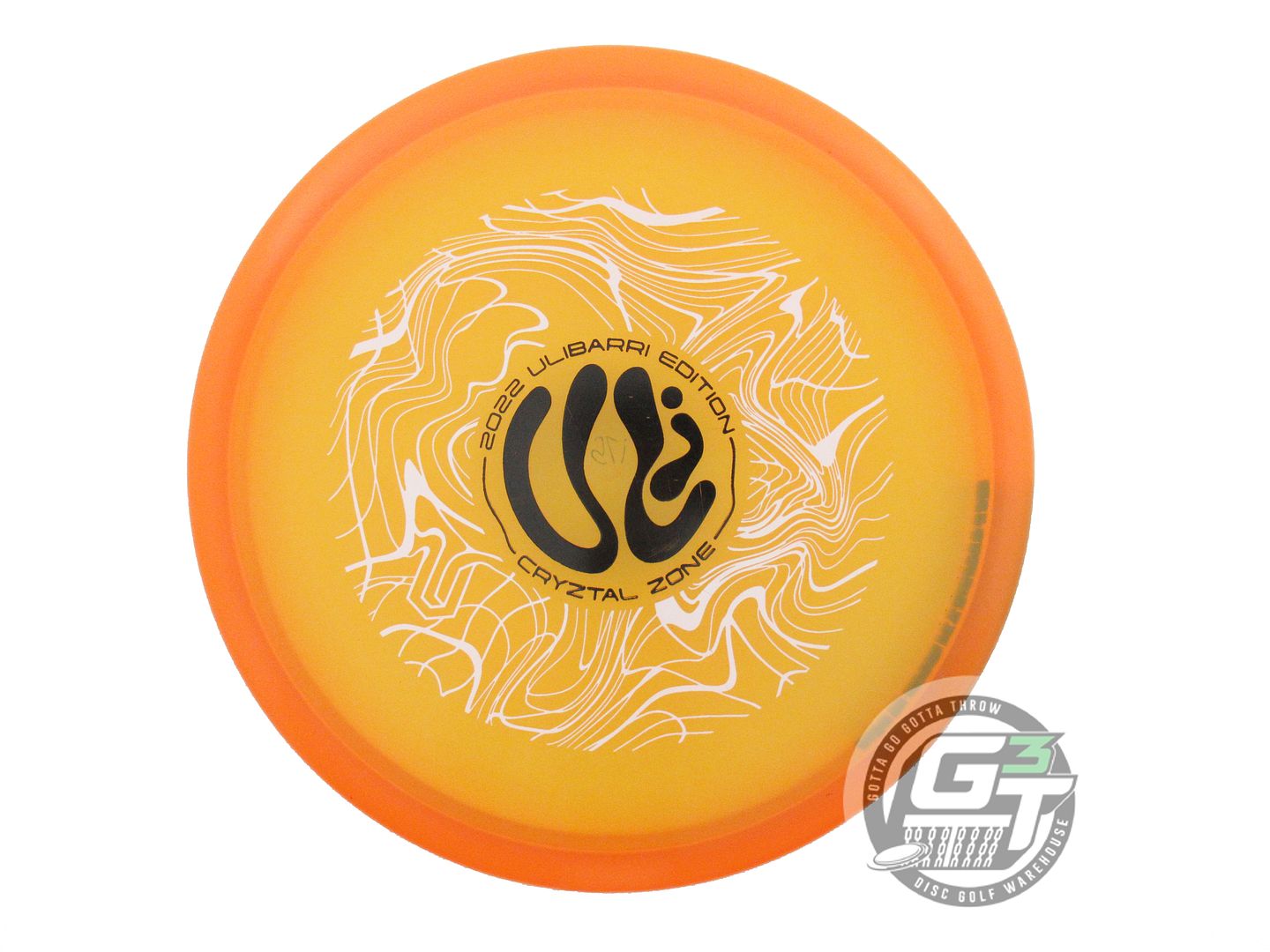 USED Discraft [ULIBARRI] CryZtal Zone 175g Orange Putter Golf Disc