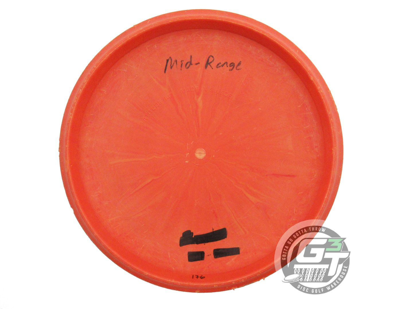 USED Latitude 64 Retro Burst Fuse 177g Orange Purple Foil Midrange Golf Disc