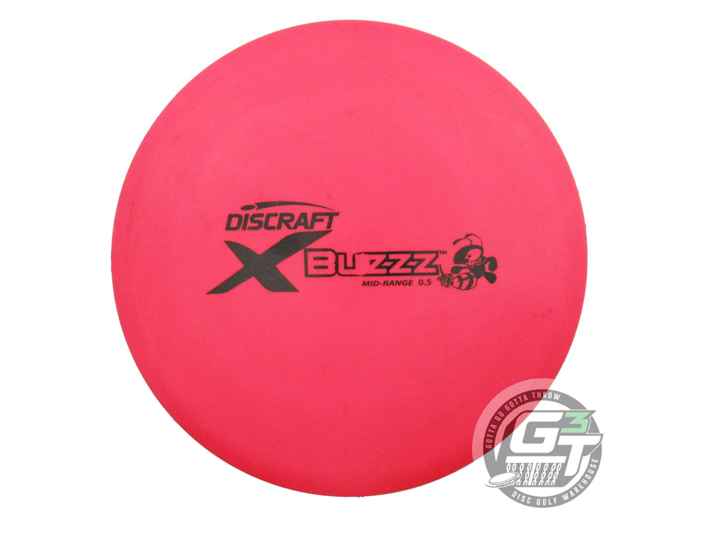 USED Discraft X Buzzz 167g Red Black Stamp Midrange Golf Disc