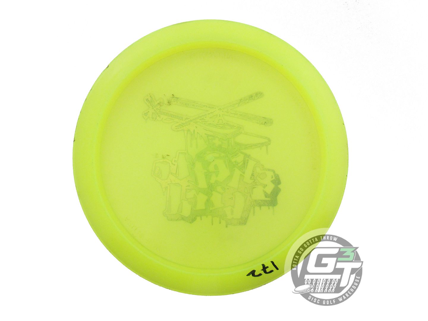 USED Innova Champion Firebird 172g Yellow Black Stamp Distance Driver Golf Disc