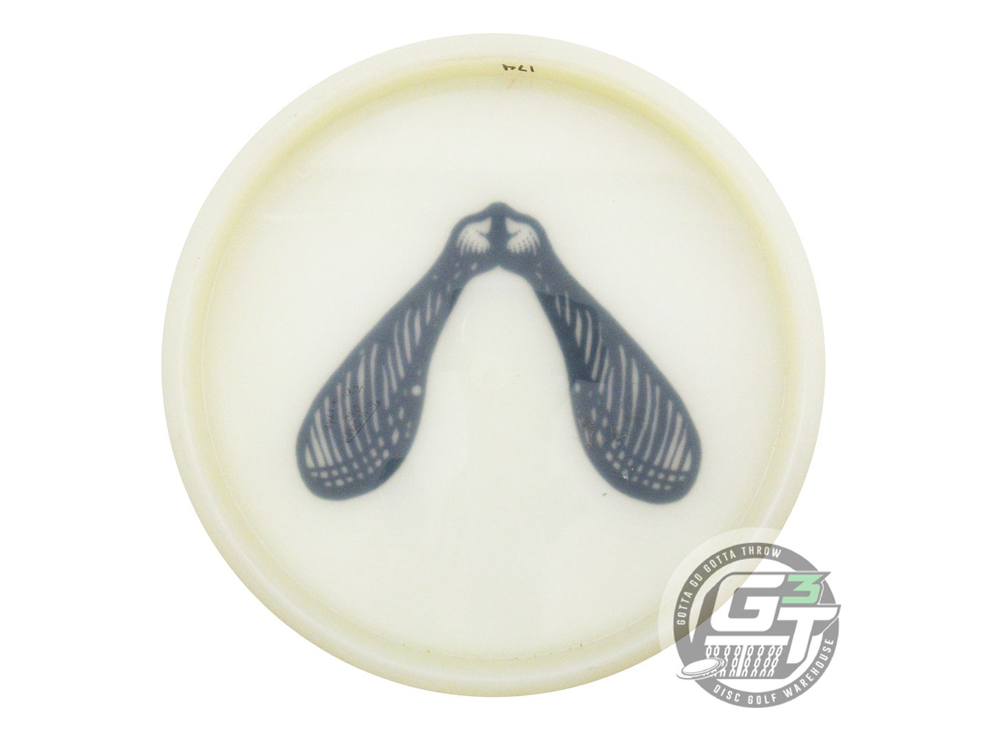 USED Lone Star Alpha Glow Horny Toad 174g Black Stamp AIRBORN SEED Putter Disc