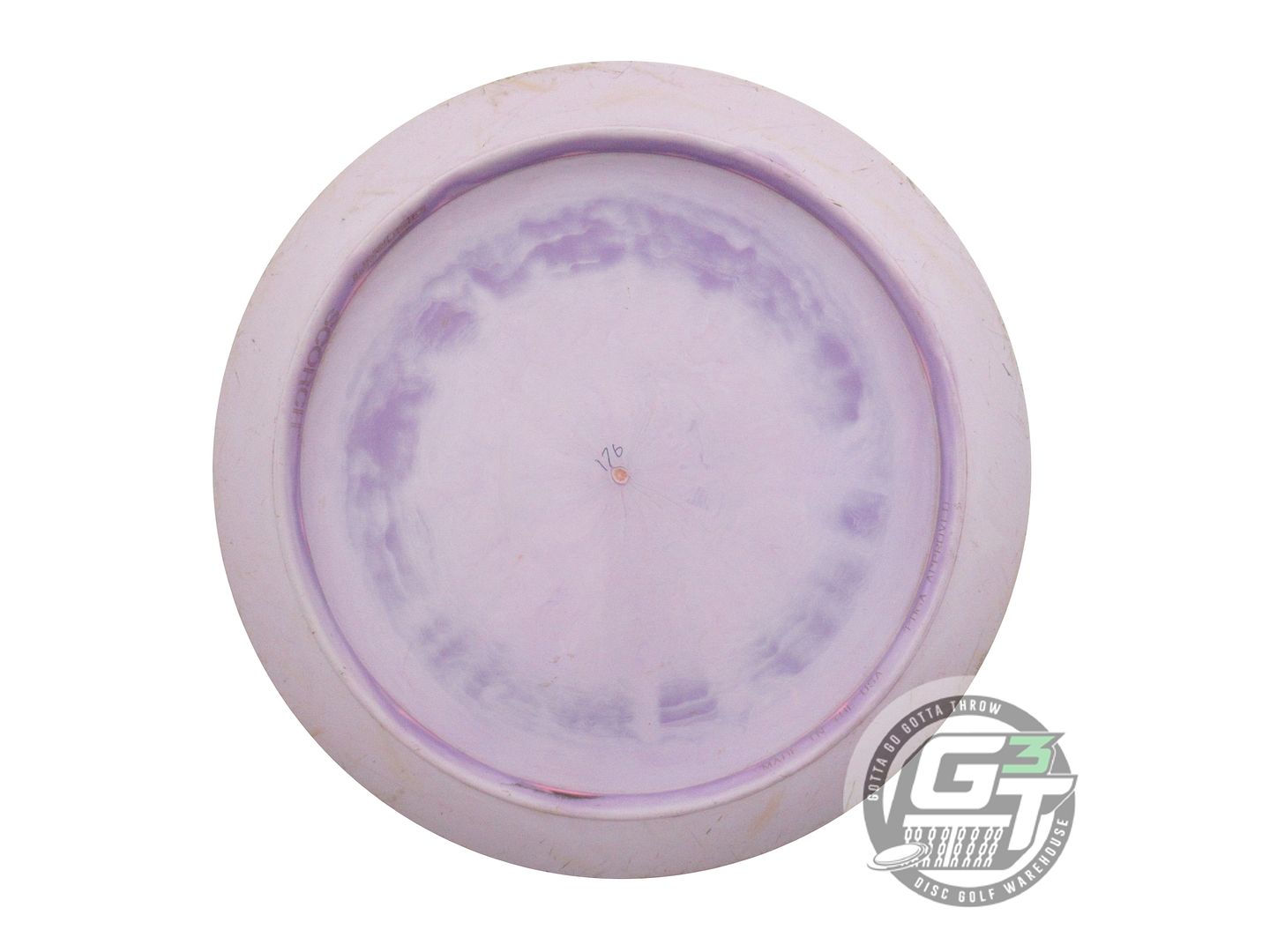 USED Discraft ESP Scorch 176g Lilac White Stamp Distance Driver Golf Disc