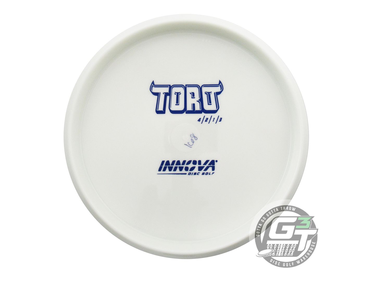 Innova White Bottom Stamp Star Toro Midrange Golf Disc (Individually Listed)