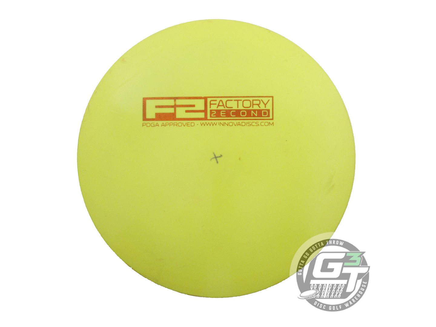 USED Innova X-OUT Star Firebird 170g Yellow Distance Driver Golf Disc