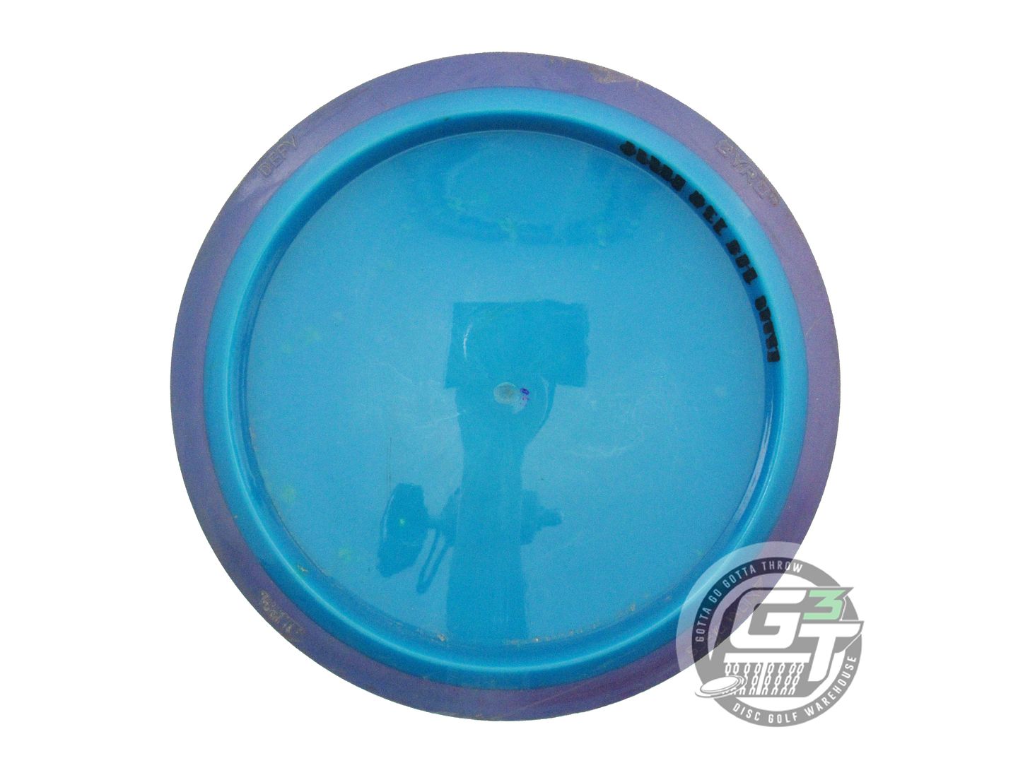 USED Axiom Discs X-OUT Neutron Defy 170g Teal Purple Rim Distance Driver Disc