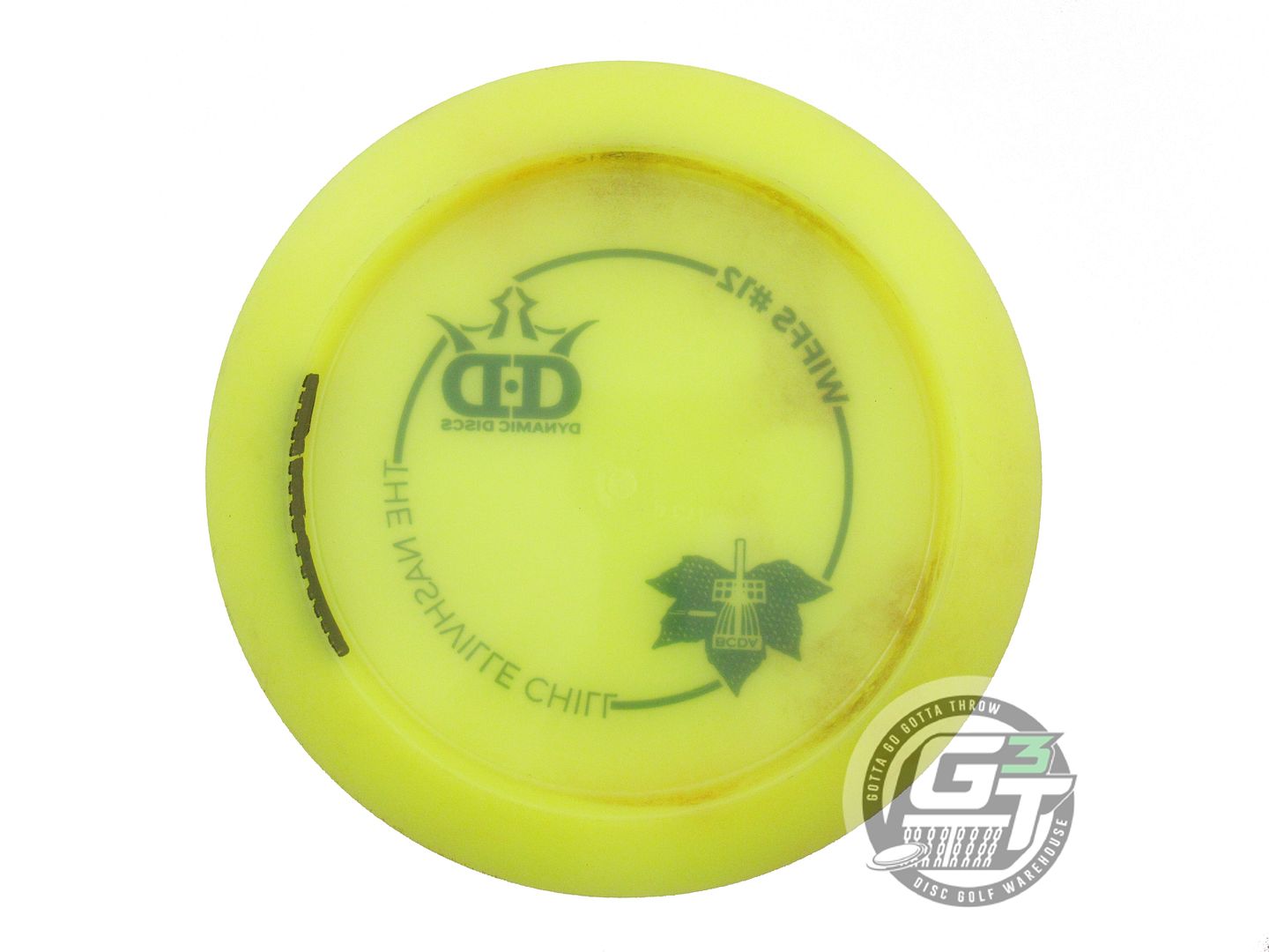 USED Latitude 64 Opto Ballista 173g Yellow Black Stamp Distance Driver Golf Disc