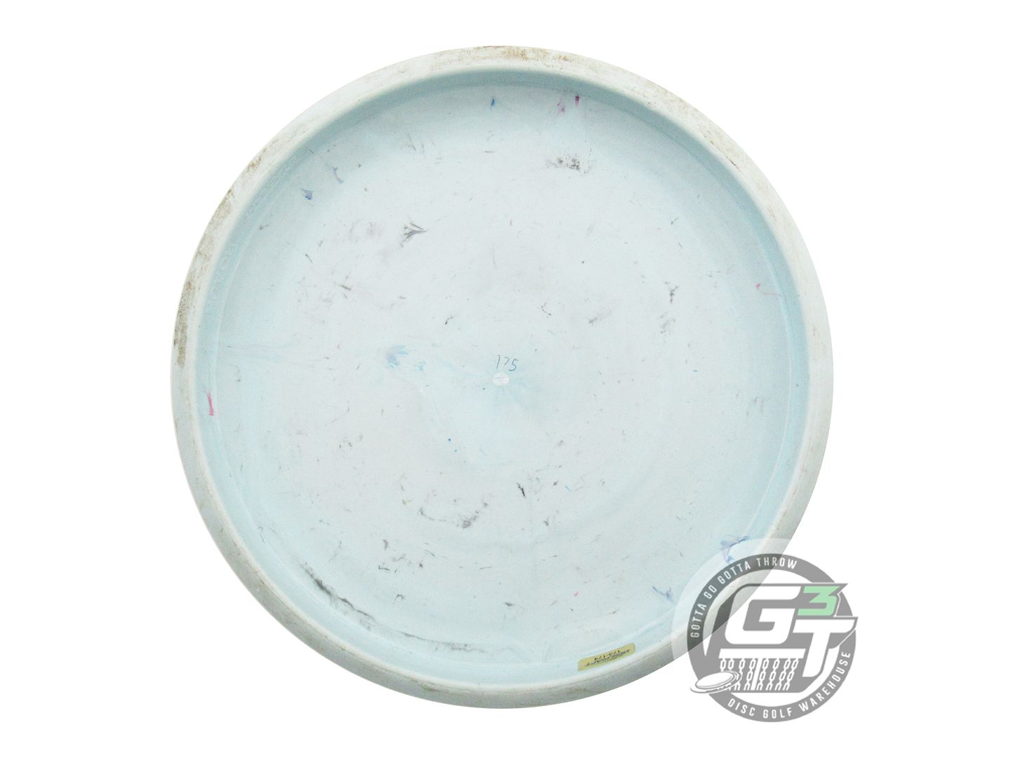 USED Discraft Jawbreaker Roach 175g Lt. Gray Blue Holo Foil Putter Golf Disc