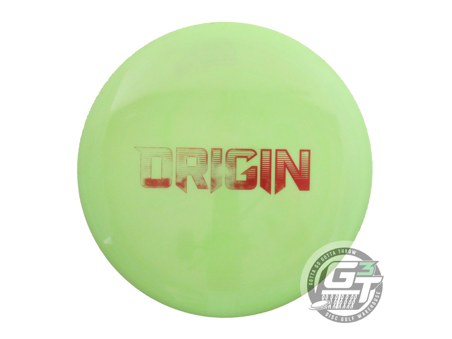 USED DiscMania Neo Origin 172g Lime Red Foil Midrange Golf Disc