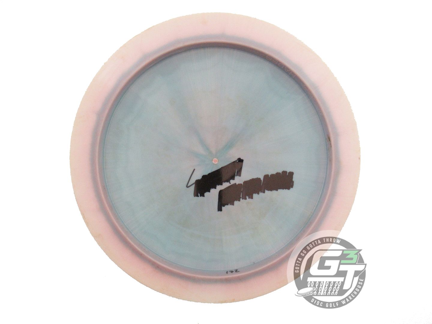 USED Discraft [McBETH] ESP Hades 172g Lt. Pink-Gray White Stamp Driver Golf Disc