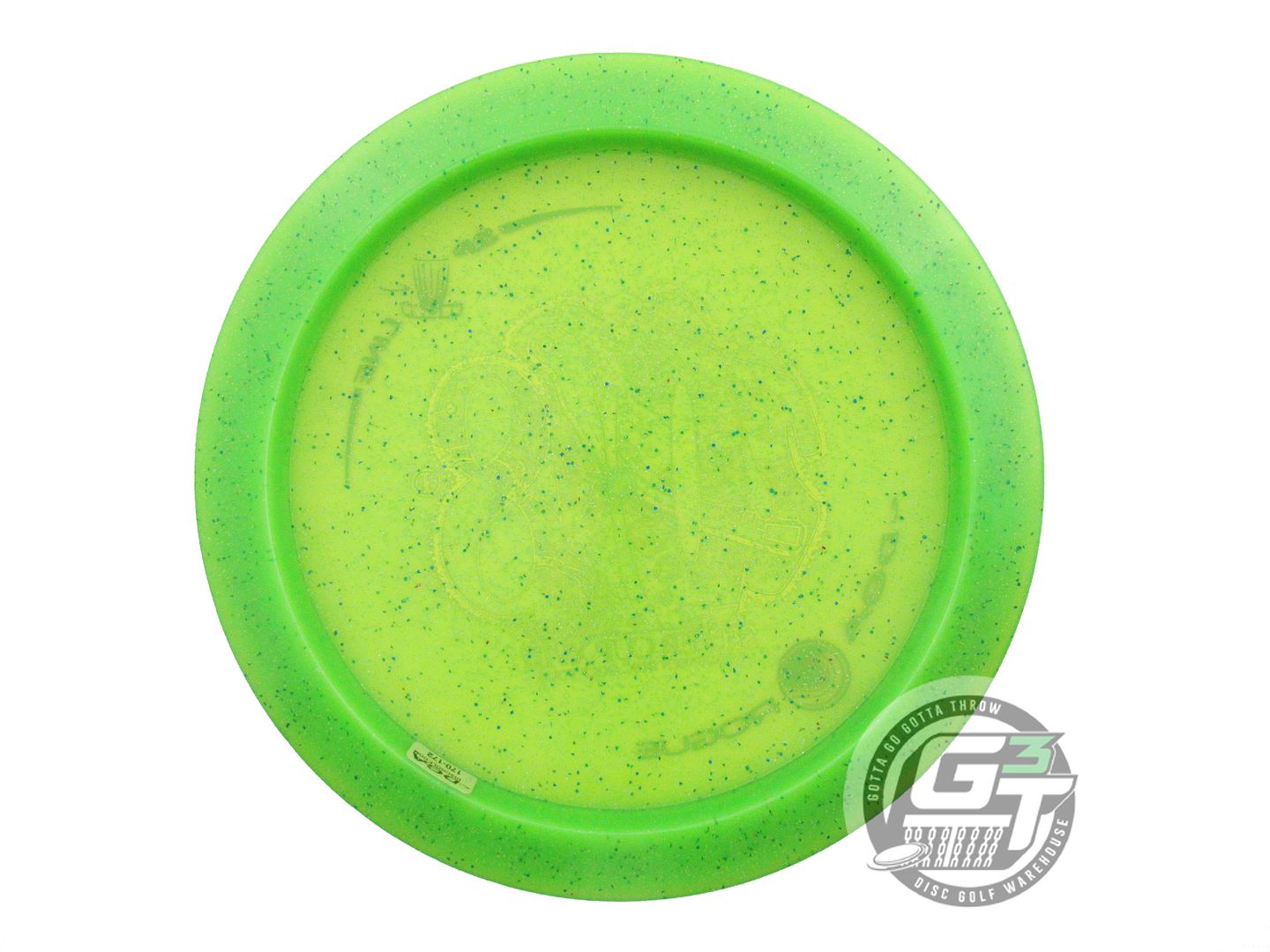 NOS DGA SP Line Rogue 170-172g Lime Red Foil Distance Driver Golf Disc