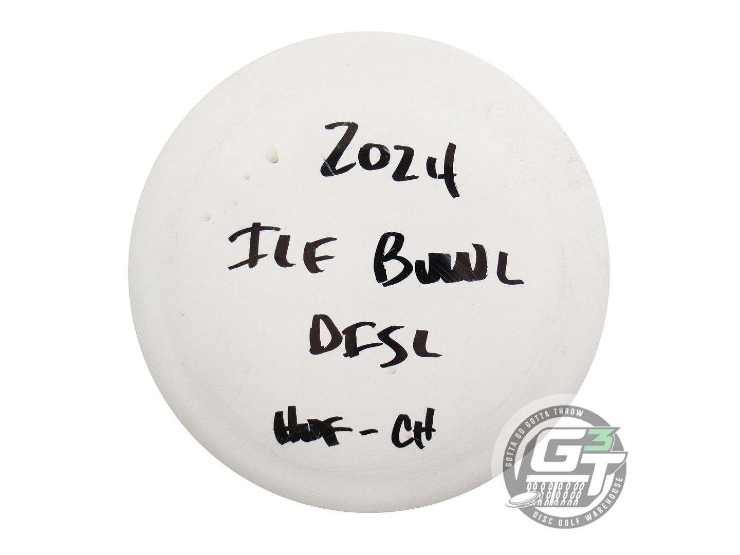 USED Legacy Discs Excel Rampage 172g White BLANK Distance Driver Golf Disc