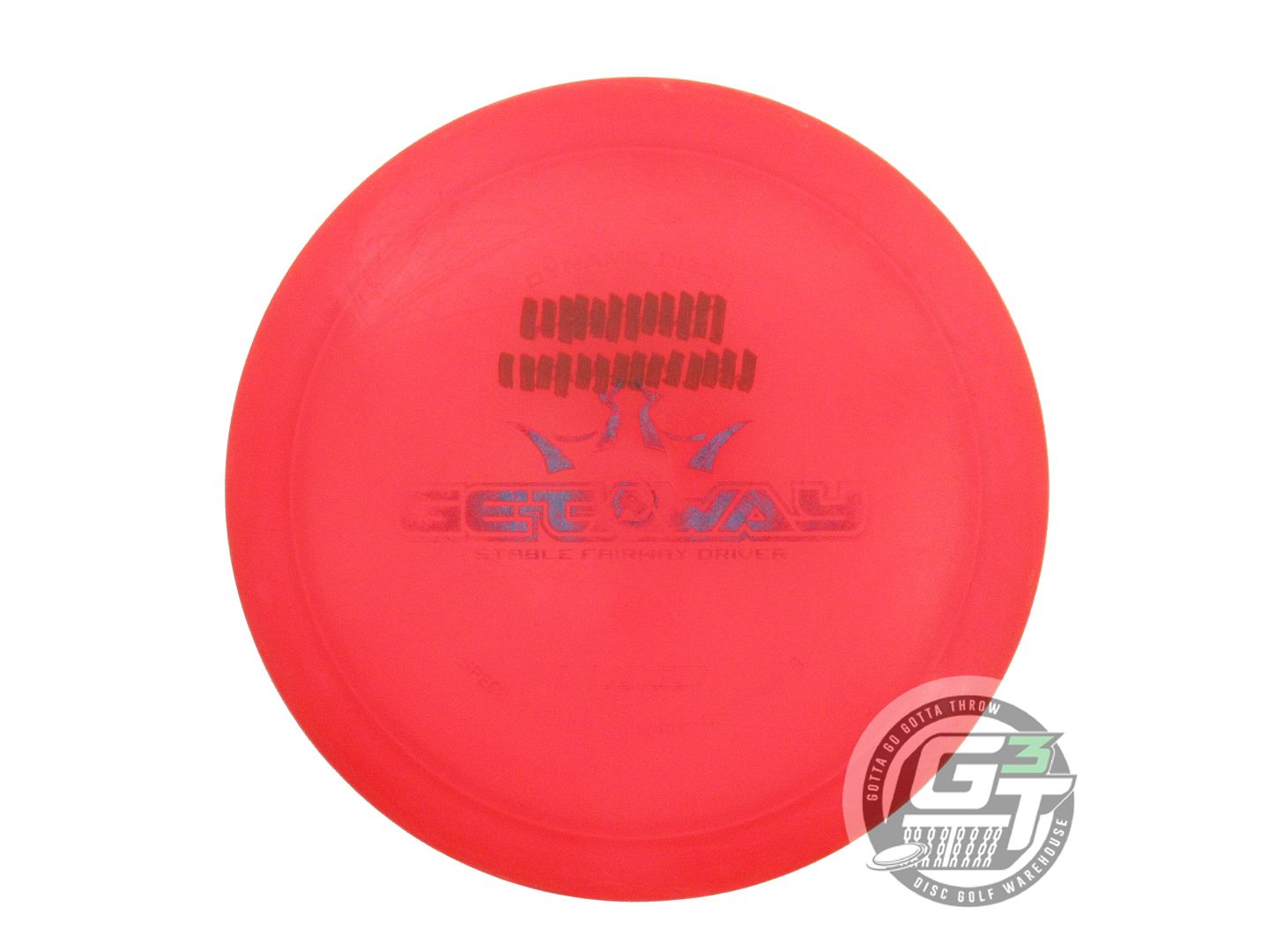 USED Dynamic Discs Lucid Getaway 171g Red Blue Foil Distance Driver Golf Disc