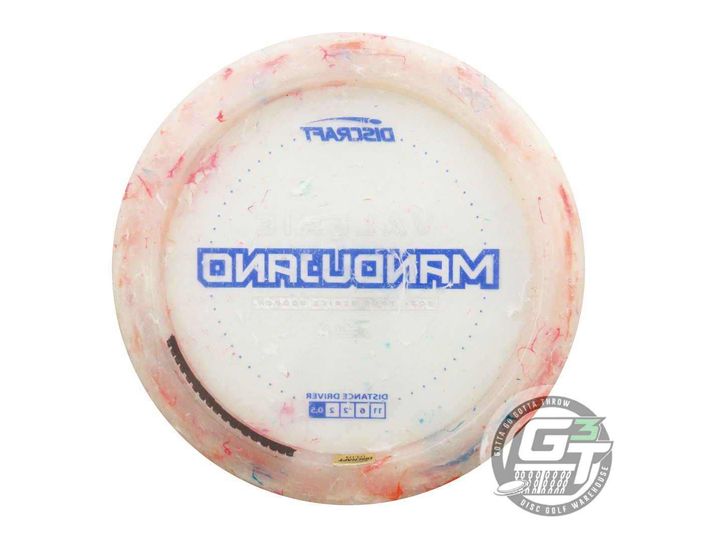 USED Discraft [MANDUJANO] Jawbreaker Z FLX Scorch 176g Blue Stamp Driver Disc