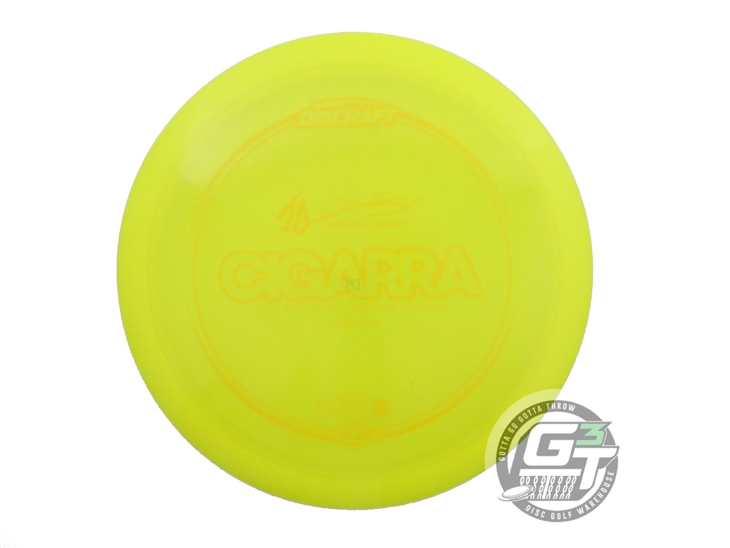 USED Discraft [BARELA] Z Cigarra 175g Yellow Yellow Stamp Fairway Driver Disc