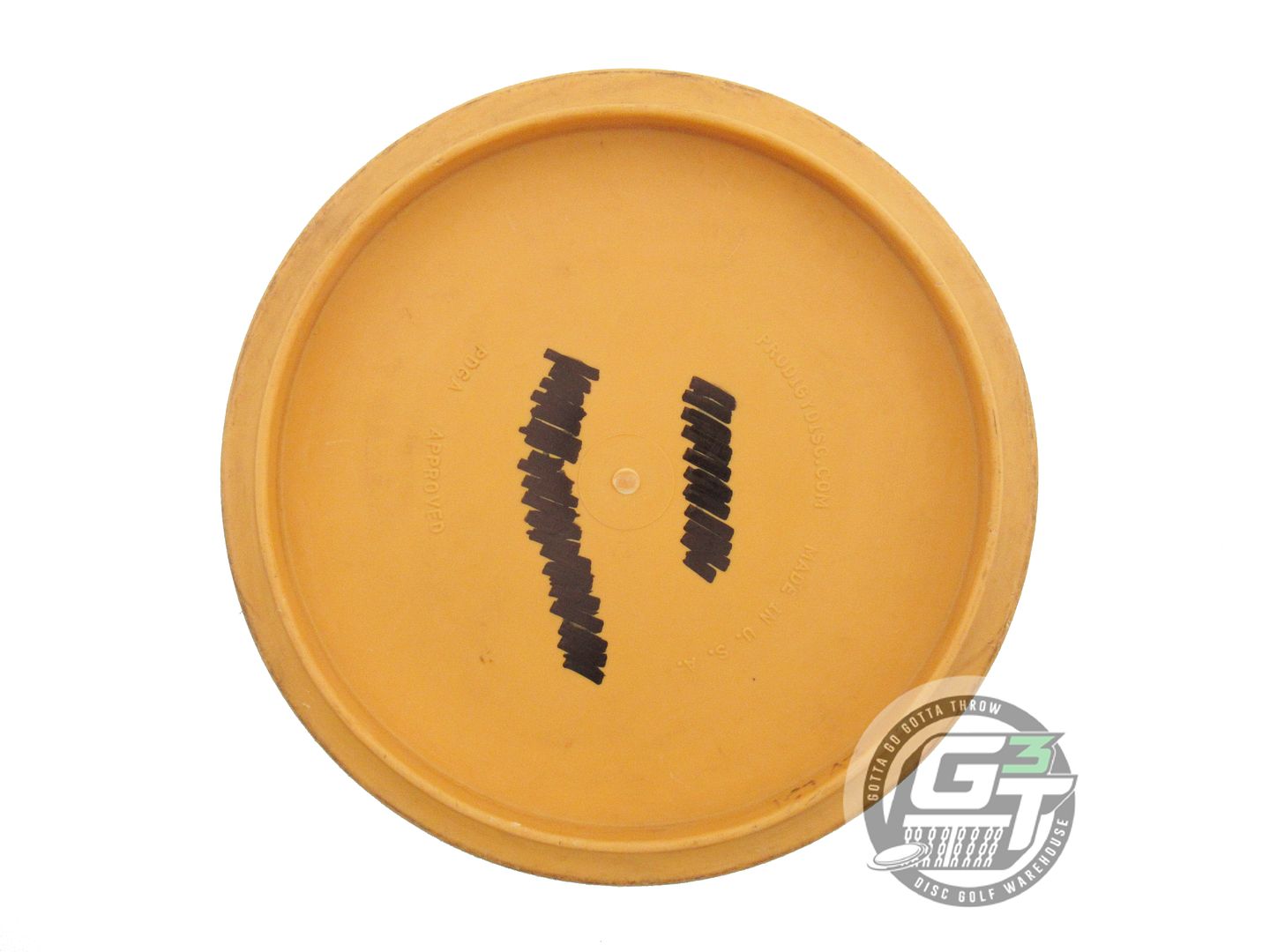 USED Prodigy Discs 350 Light A3 159g Orange Gold Foil Midrange Golf Disc