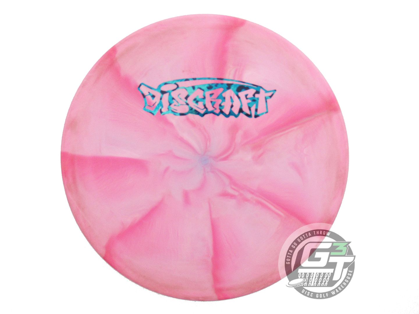 USED Discraft GRAFFITI Jawbreaker Zone OS 166g Pink-Lilac Putter Golf Disc