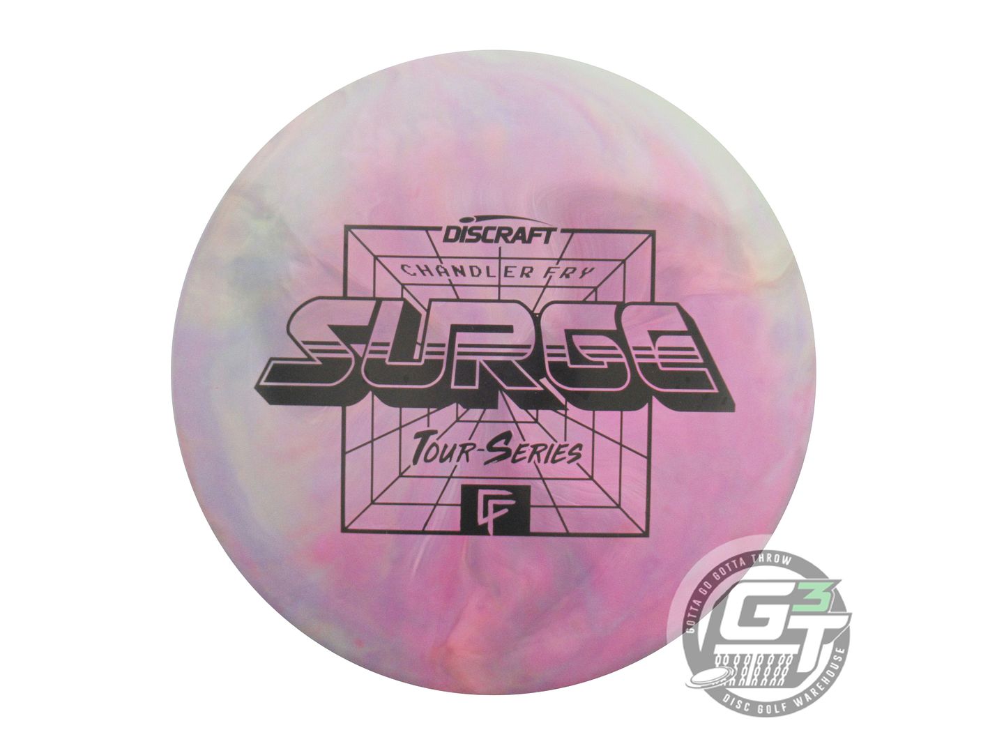 USED Discraft [FRY] Swirl ESP Surge 174g Lilac-Sage Distance Driver Golf Disc
