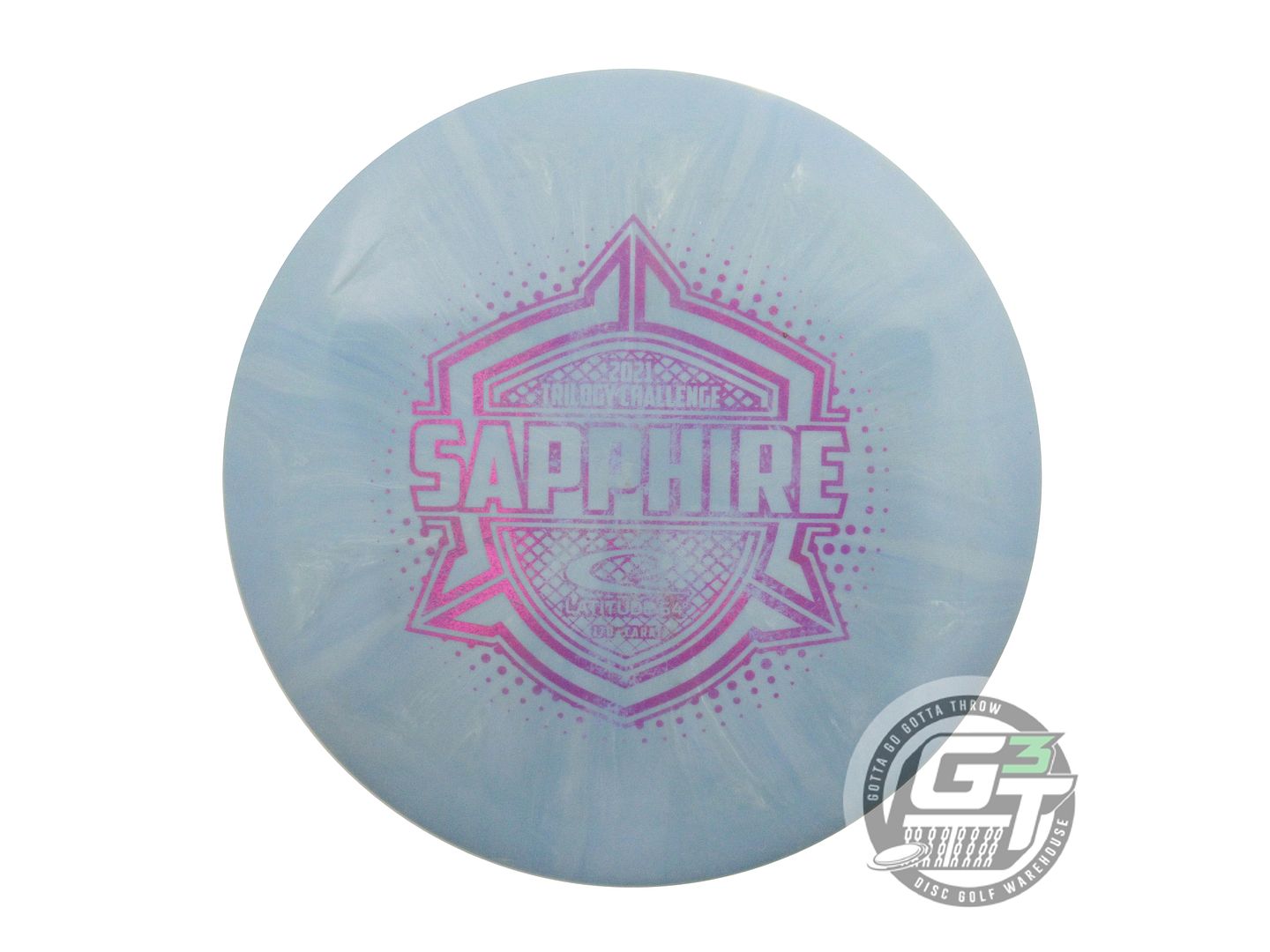 USED Latitude 64 Gold Burst Sapphire 172g Blue Distance Driver Golf Disc