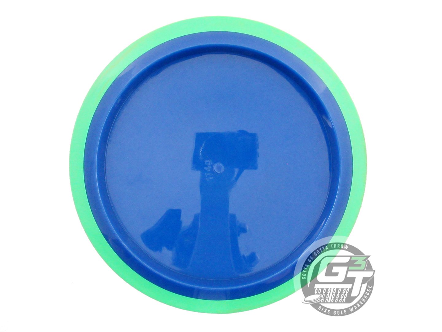 USED Axiom Discs Neutron Time Lapse 174g Blue Green Rim Driver Golf Disc