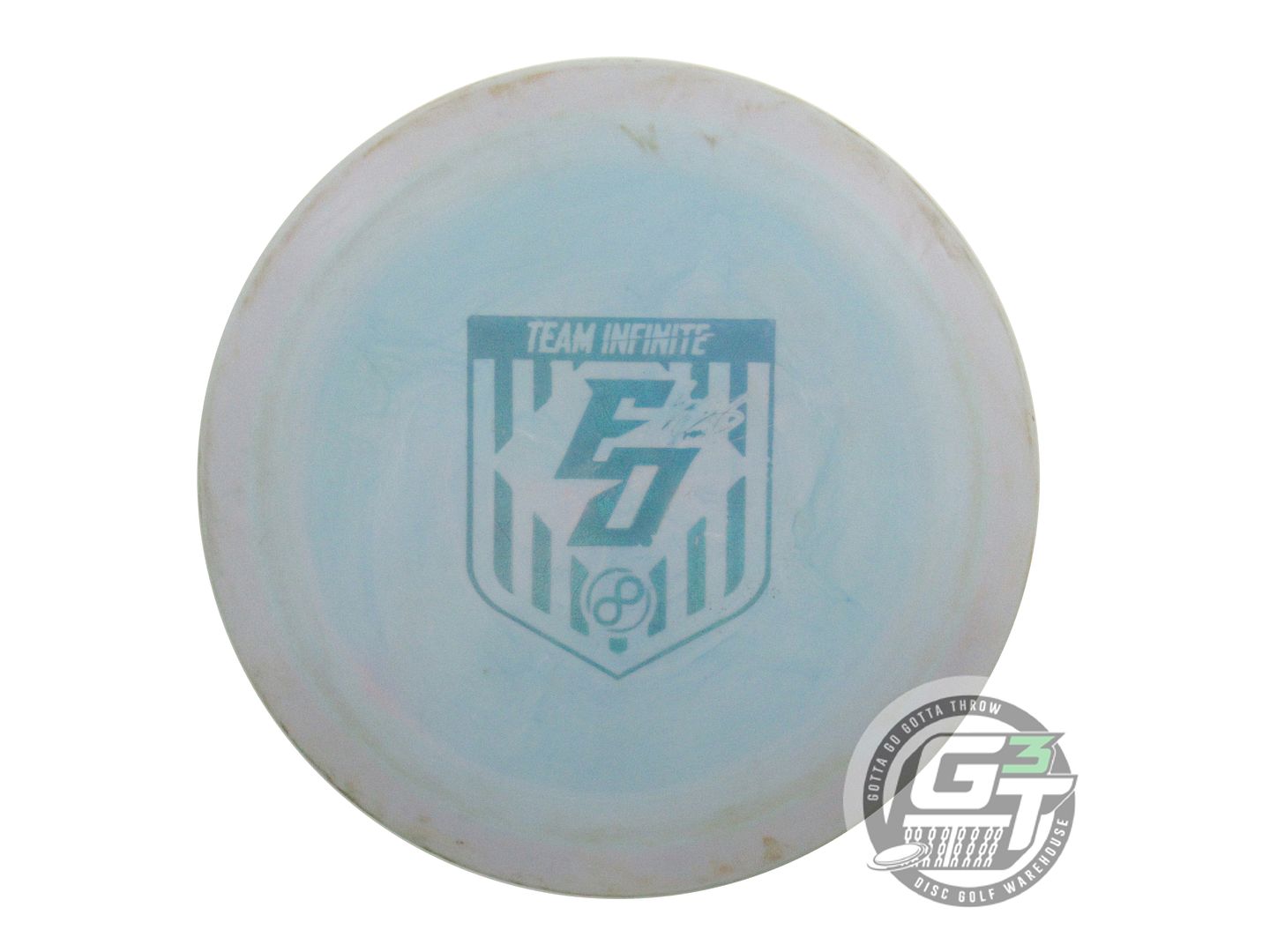 USED Infinite [OAKLEY] Swirly S-Blend Scepter 168g Lilac-Blue Driver Golf Disc