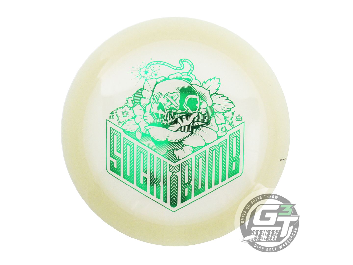 NOS Dynamic Discs Moonshine Lucid Raider 174g Green Foil Distance Driver Disc