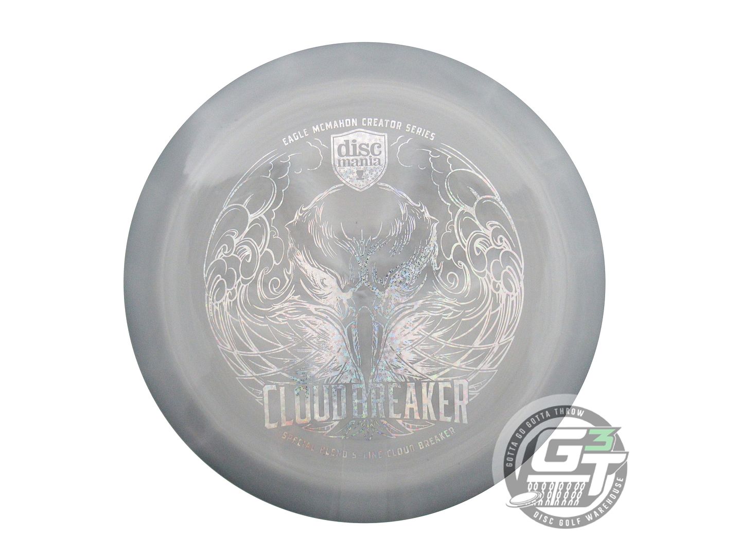 USED DiscMania S-Line Cloud Breaker 4 173g Gray Holo Star Foil Driver Golf Disc